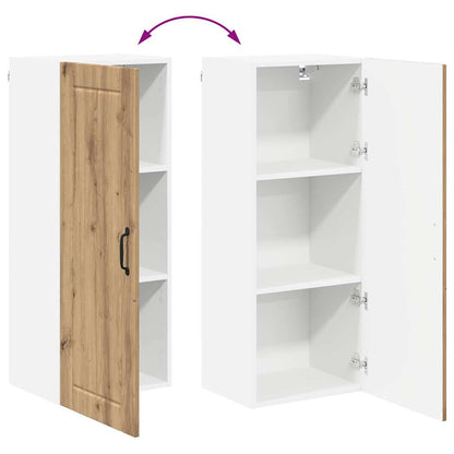 Keukenkast aan de muur met plank Artisan Eiken 40 x 31 x 100 cm