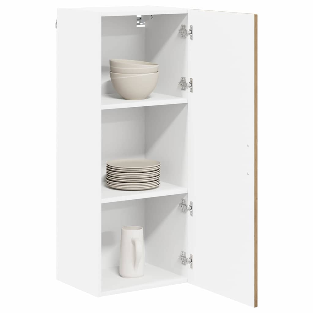 Keukenkast aan de muur met plank Artisan Eiken 40 x 31 x 100 cm
