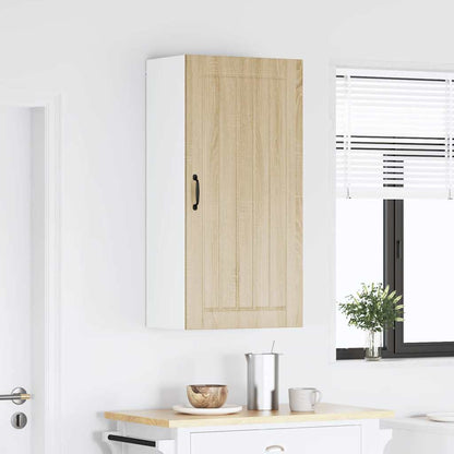 Keukenkast aan de muur met plank Sonoma Eiken 50 x 31 x 100 cm