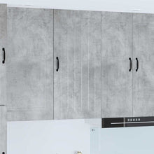 Keukenkast aan de muur met plank Beton Grijs 50 x 31 x 100 cm