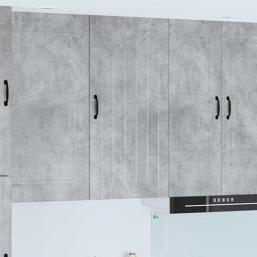 Keukenkast aan de muur met plank Beton Grijs 50 x 31 x 100 cm
