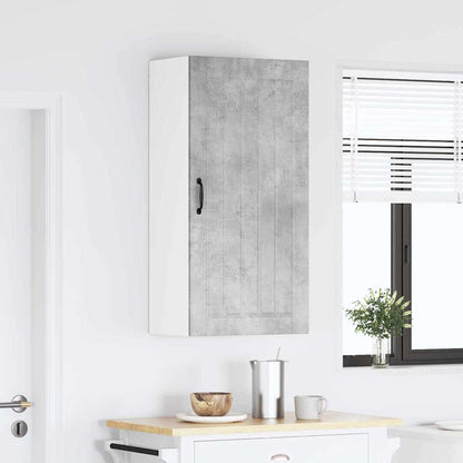 Keukenkast aan de muur met plank Beton Grijs 50 x 31 x 100 cm