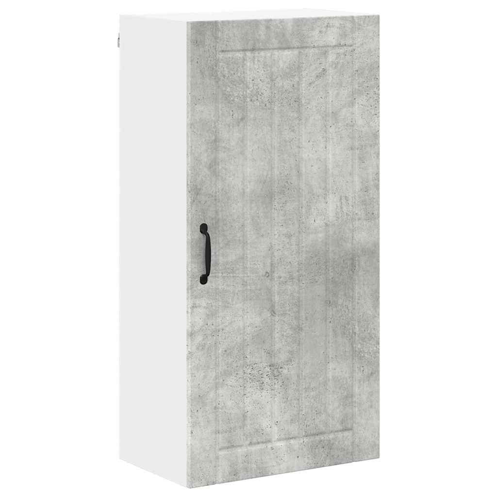 Keukenkast aan de muur met plank Beton Grijs 50 x 31 x 100 cm