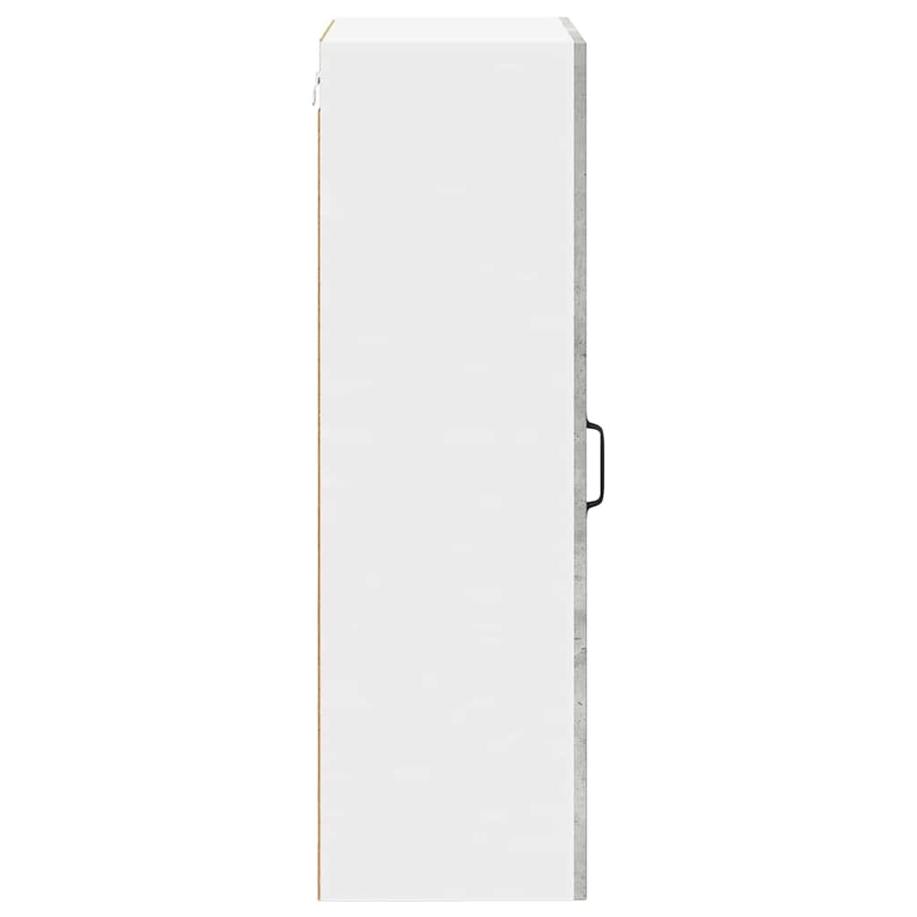 Keukenkast aan de muur met plank Beton Grijs 50 x 31 x 100 cm