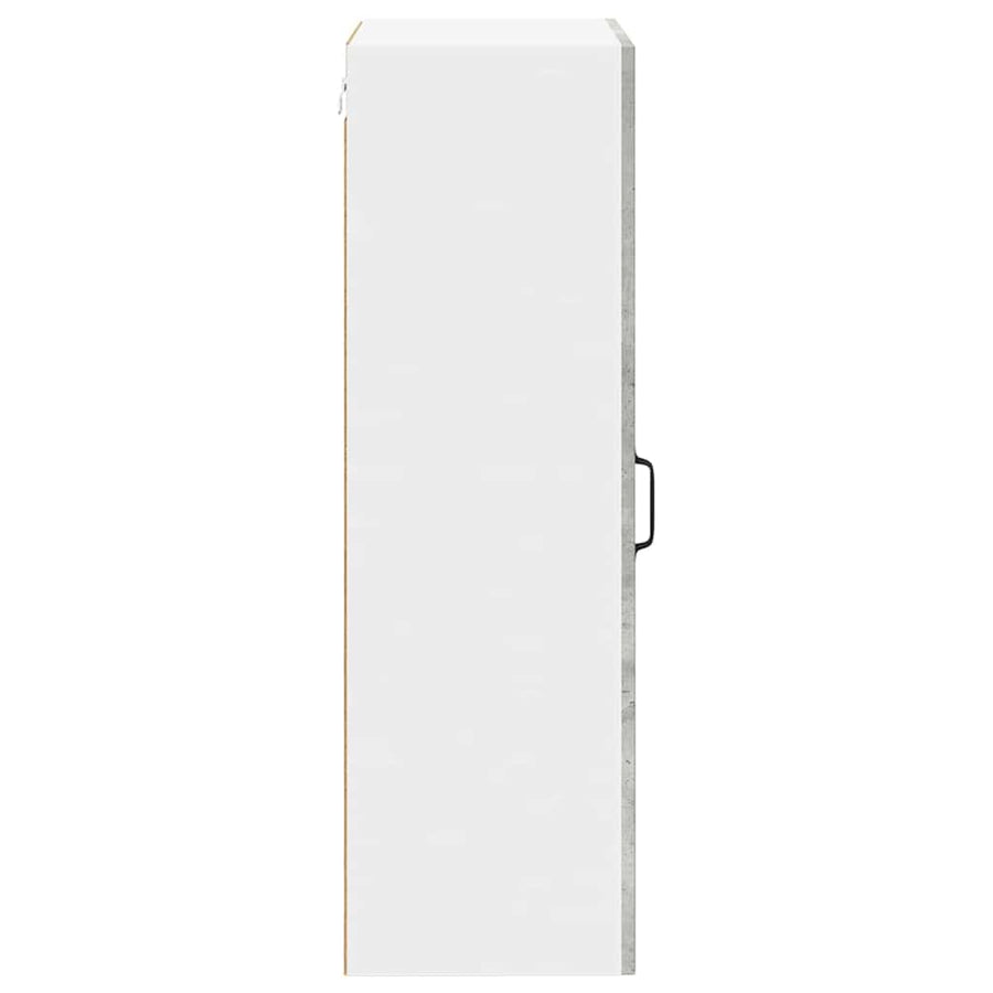 Keukenkast aan de muur met plank Beton Grijs 50 x 31 x 100 cm