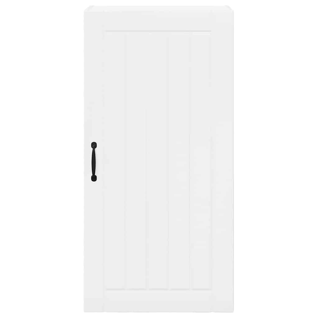 Keukenkast aan de muur met plank Hoogglans wit 50 x 31 x 100 cm