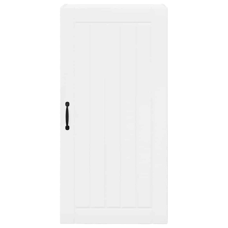 Keukenkast aan de muur met plank Hoogglans wit 50 x 31 x 100 cm