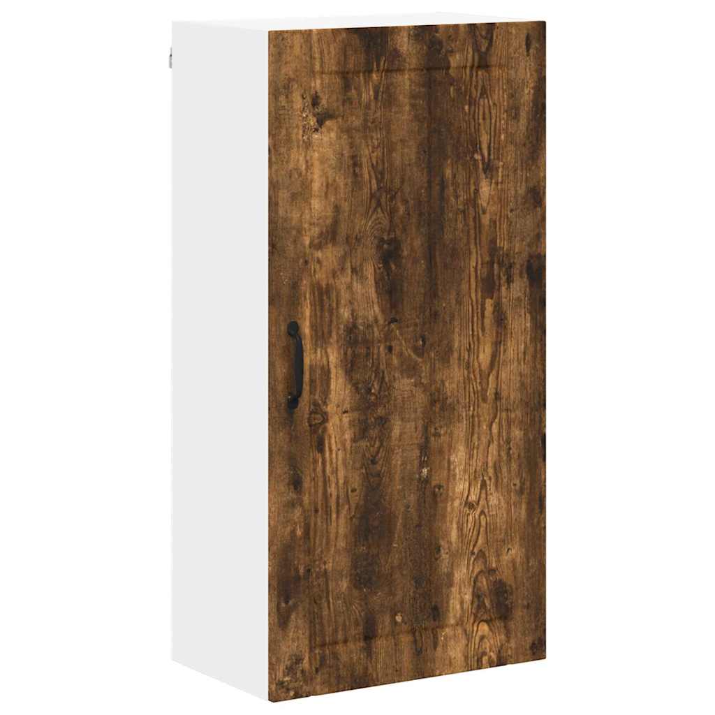 Keukenkast aan de muur met plank Gerookt eiken 50 x 31 x 100 cm
