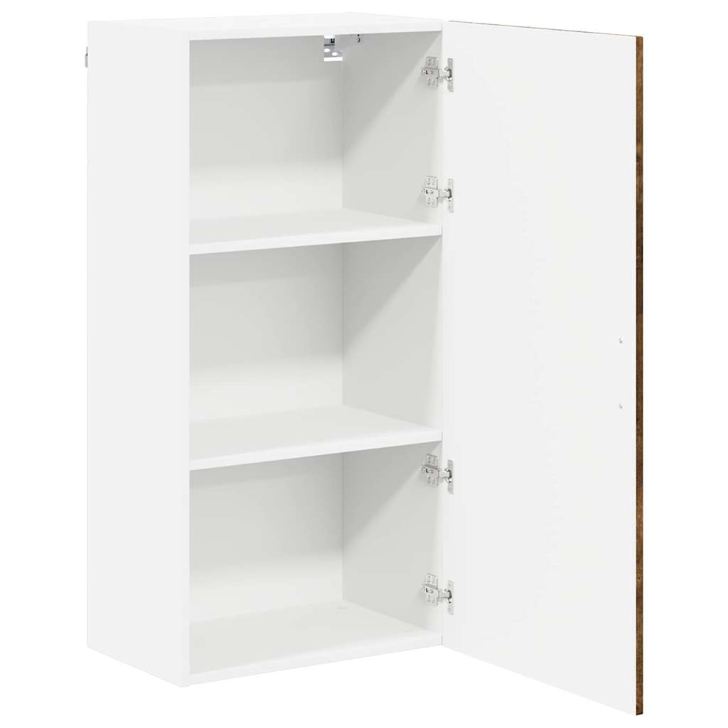 Keukenkast aan de muur met plank Gerookt eiken 50 x 31 x 100 cm