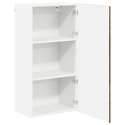 Keukenkast aan de muur met plank Gerookt eiken 50 x 31 x 100 cm