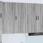 Keukenkast 50x31x100 cm grijs sonoma bewerkt hout