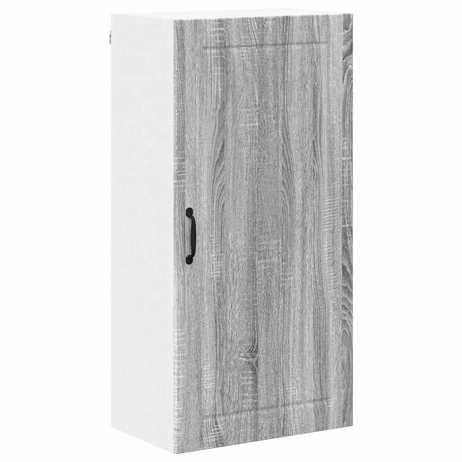 Keukenkast aan de muur met plank Grijs Sonoma 50 x 31 x 100 cm