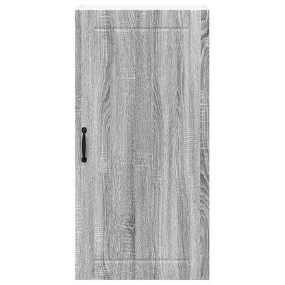 Keukenkast aan de muur met plank Grijs Sonoma 50 x 31 x 100 cm