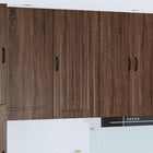 Keukenkast 50x31x100 cm bruin eiken