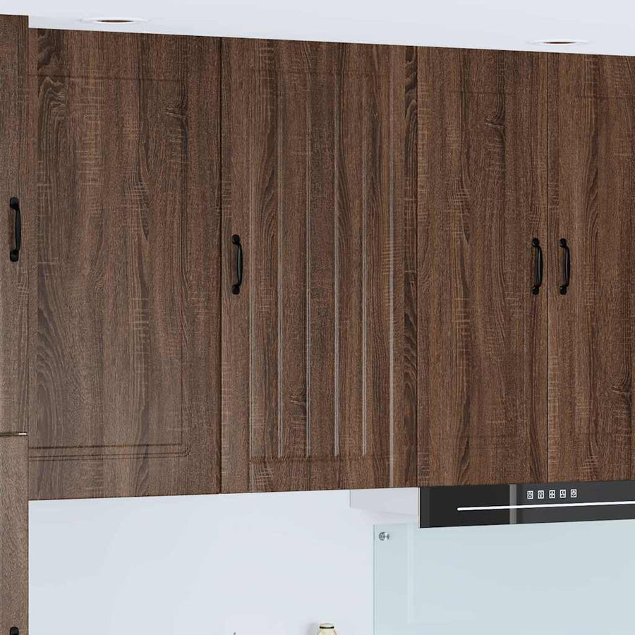 Keukenkast aan de muur met plank Bruin Eiken 50 x 31 x 100 cm