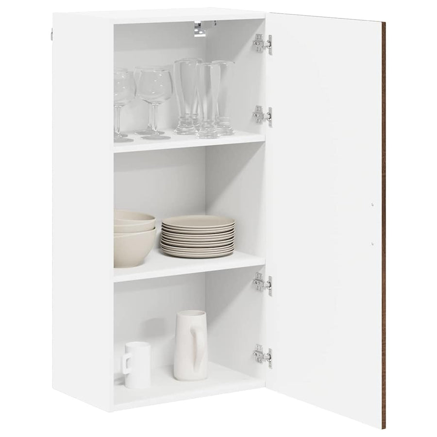 Keukenkast aan de muur met plank Bruin Eiken 50 x 31 x 100 cm