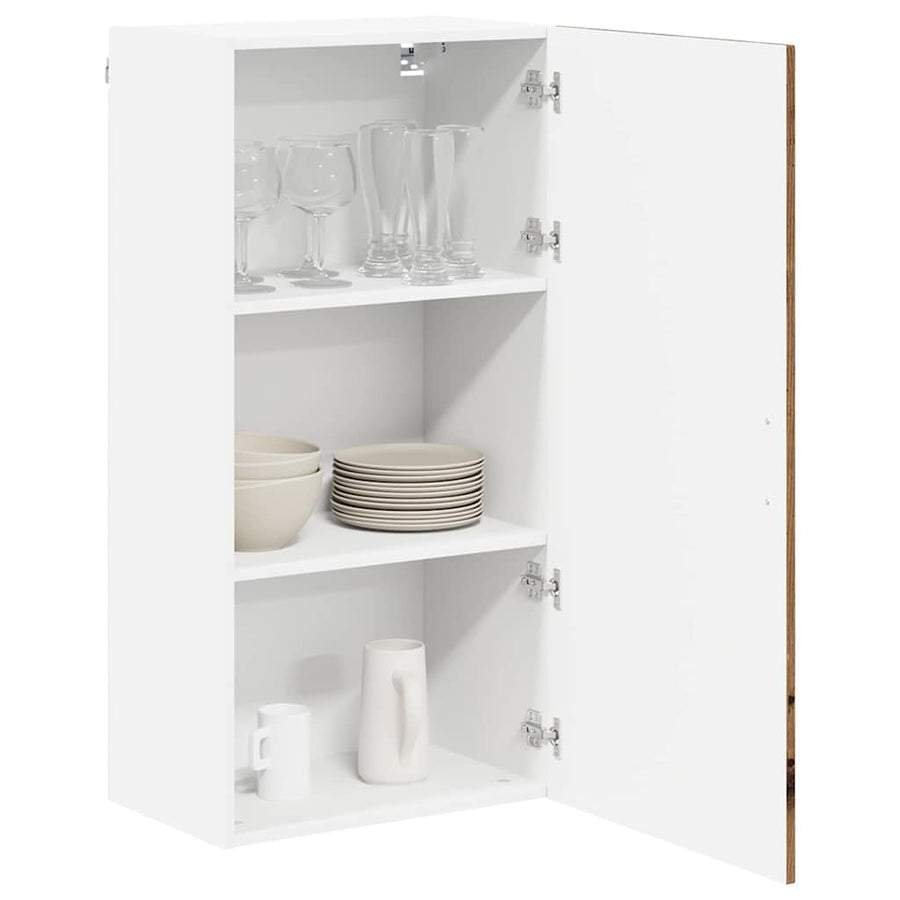 Keukenkast aan de muur Oud Hout 50 x 31 x 100 cm Bewerkt hout