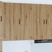 Keukenkast 50x31x100 cm eiken