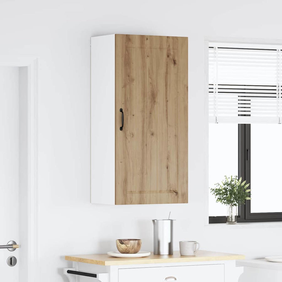 Keukenkast aan de muur met plank Artisan Eiken 50 x 31 x 100 cm