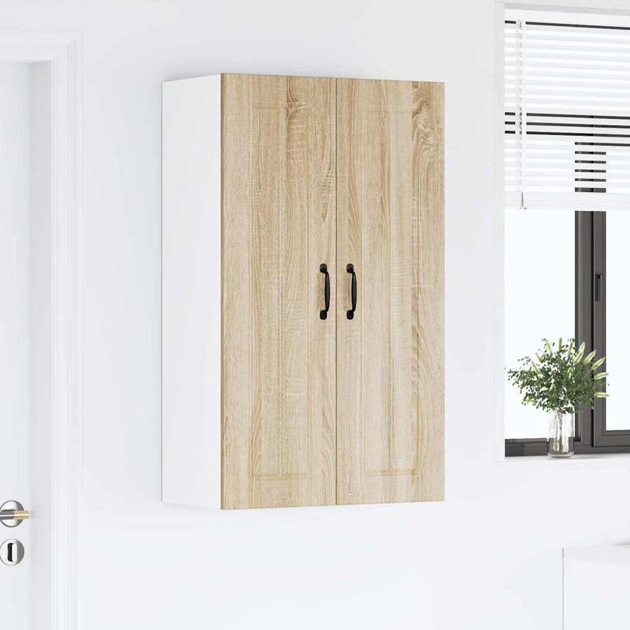Keukenkast aan de muur met plank Sonoma Eiken 60 x 31 x 100 cm