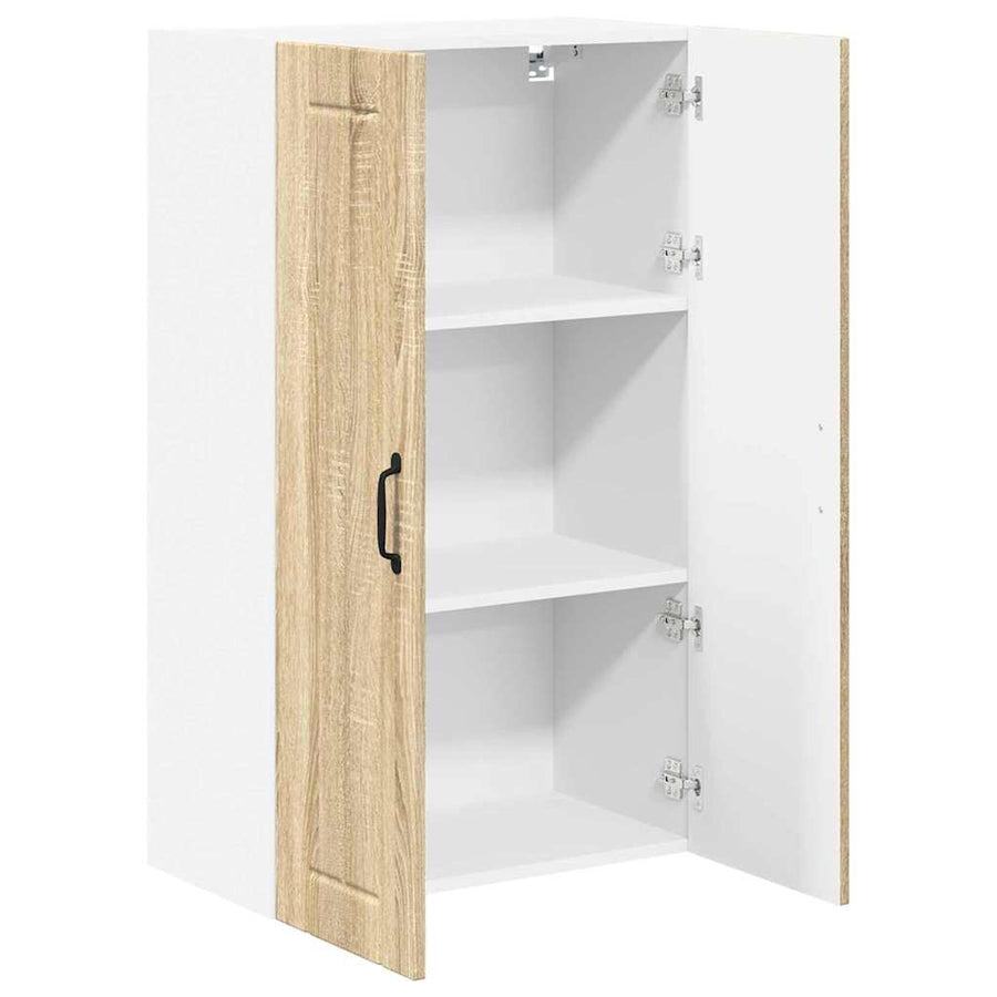 Keukenkast aan de muur met plank Sonoma Eiken 60 x 31 x 100 cm