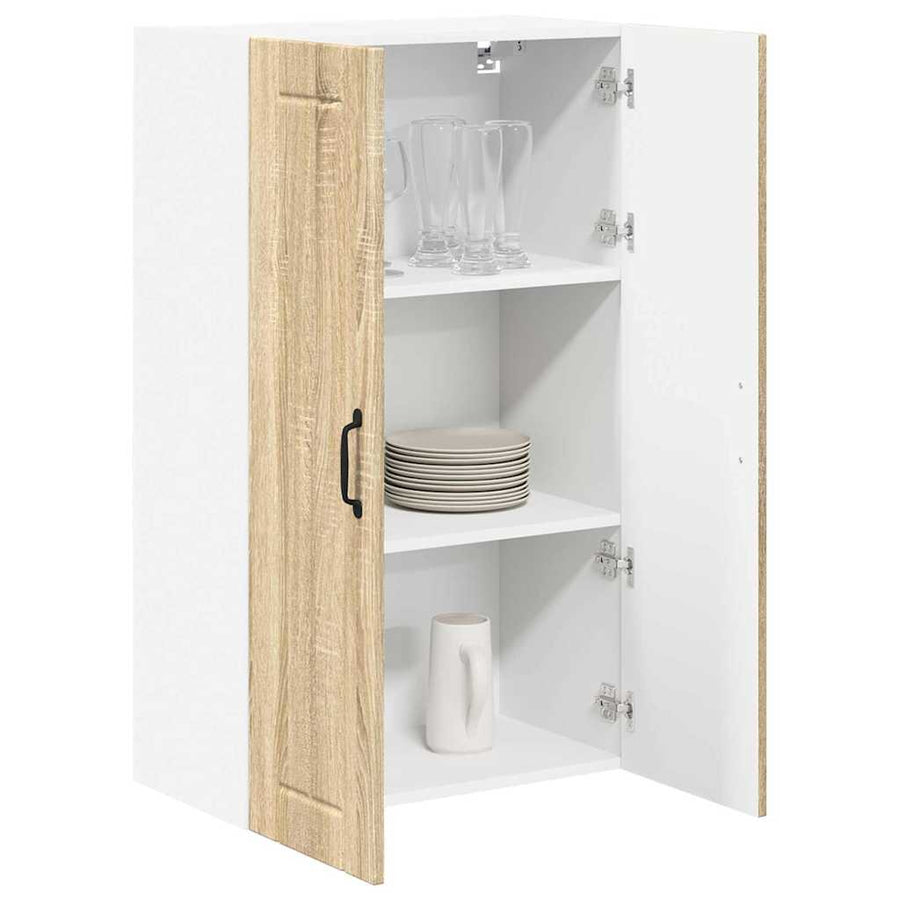 Keukenkast aan de muur met plank Sonoma Eiken 60 x 31 x 100 cm