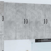 Keukenkast 60x31x100 cm beton grijs bewerkt hout
