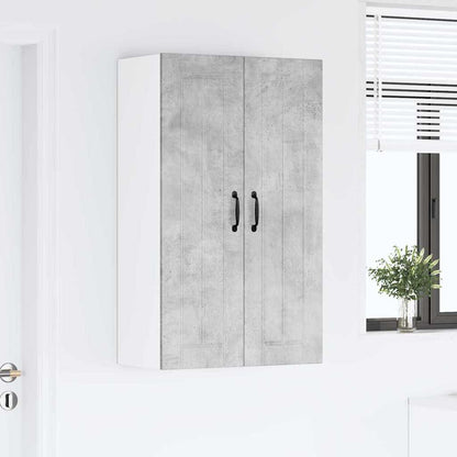 Keukenkast aan de muur met plank Beton Grijs 60 x 31 x 100 cm