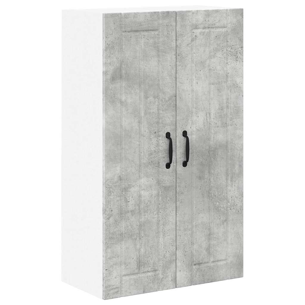 Keukenkast aan de muur met plank Beton Grijs 60 x 31 x 100 cm