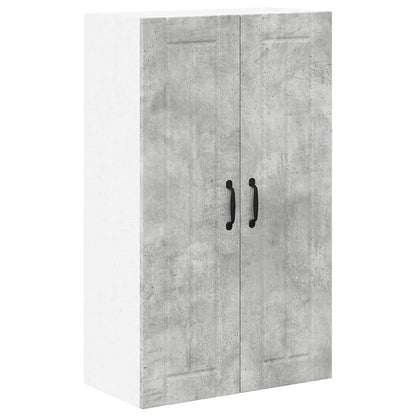 Keukenkast aan de muur met plank Beton Grijs 60 x 31 x 100 cm