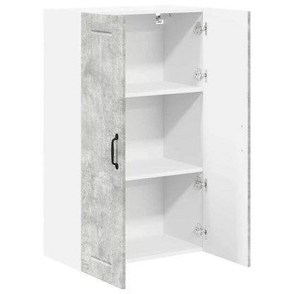 Keukenkast aan de muur met plank Beton Grijs 60 x 31 x 100 cm