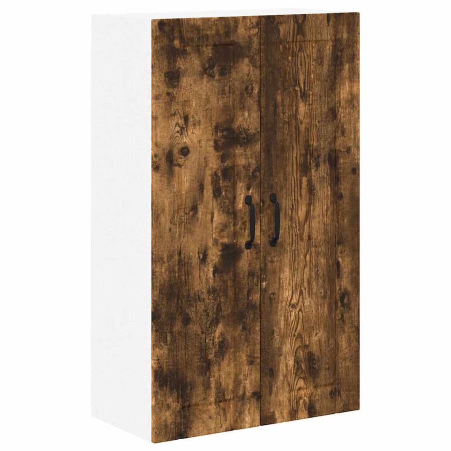 Keukenkast aan de muur met plank Gerookt eiken 60 x 31 x 100 cm