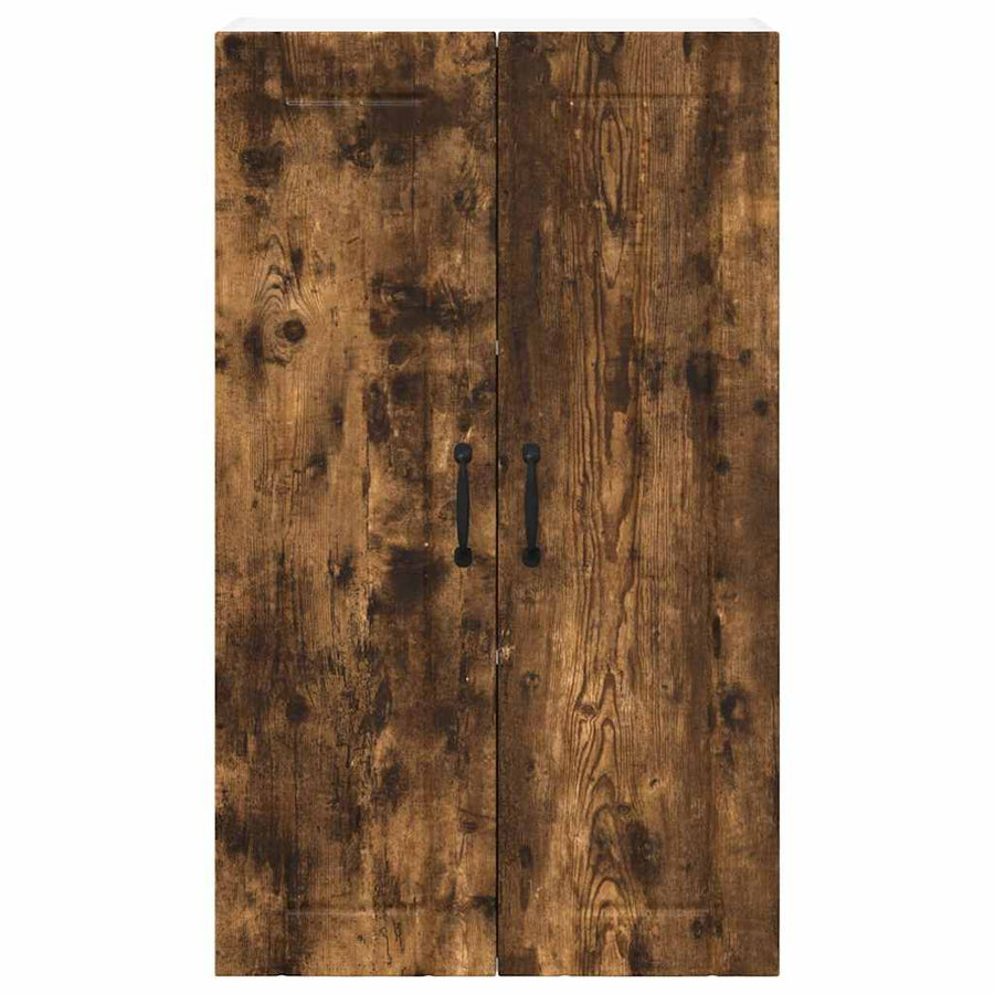 Keukenkast aan de muur met plank Gerookt eiken 60 x 31 x 100 cm