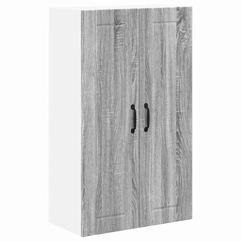 Keukenkast aan de muur met plank Grijs Sonoma 60 x 31 x 100 cm