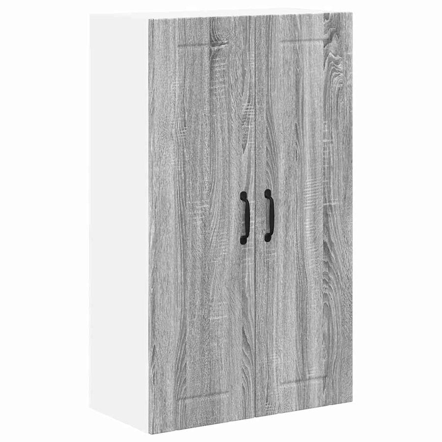 Keukenkast aan de muur met plank Grijs Sonoma 60 x 31 x 100 cm