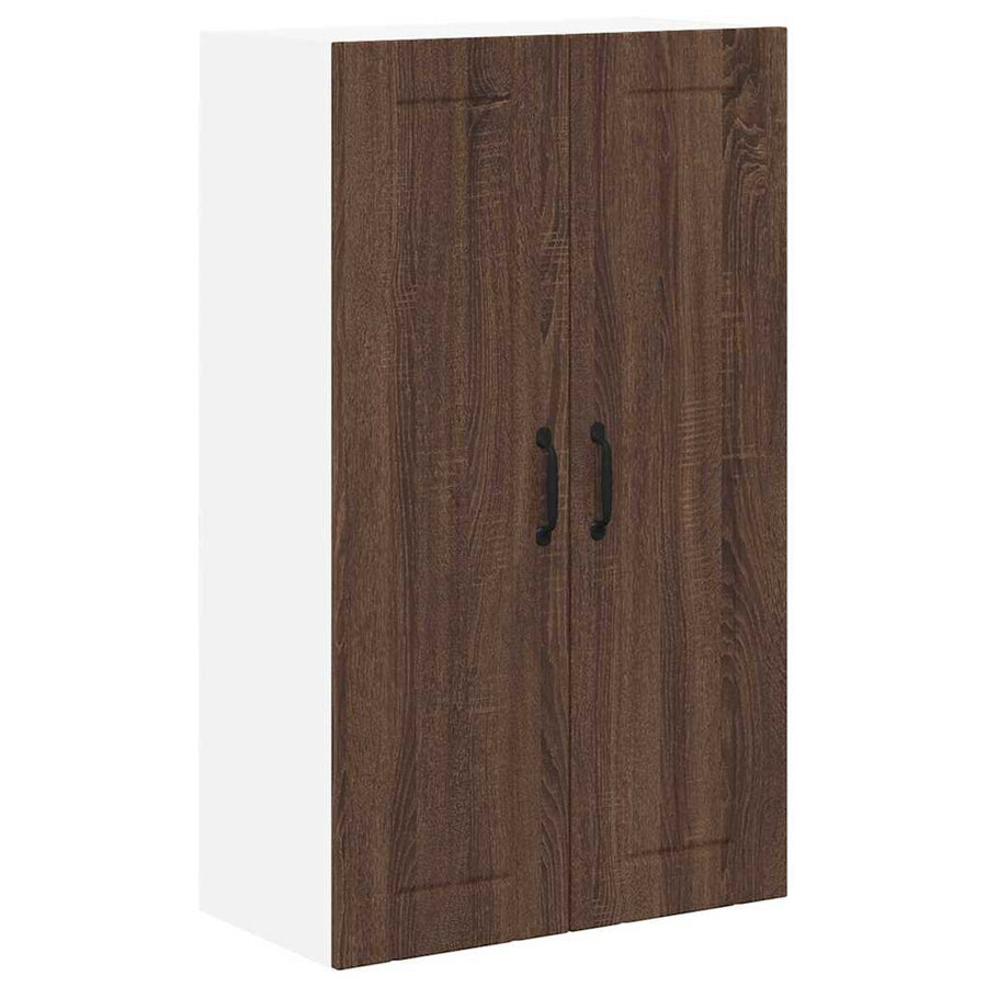 Keukenkast aan de muur met plank Bruin Eiken 60 x 31 x 100 cm