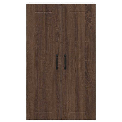 Keukenkast aan de muur met plank Bruin Eiken 60 x 31 x 100 cm
