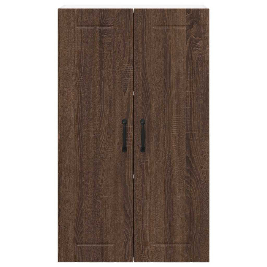 Keukenkast aan de muur met plank Bruin Eiken 60 x 31 x 100 cm