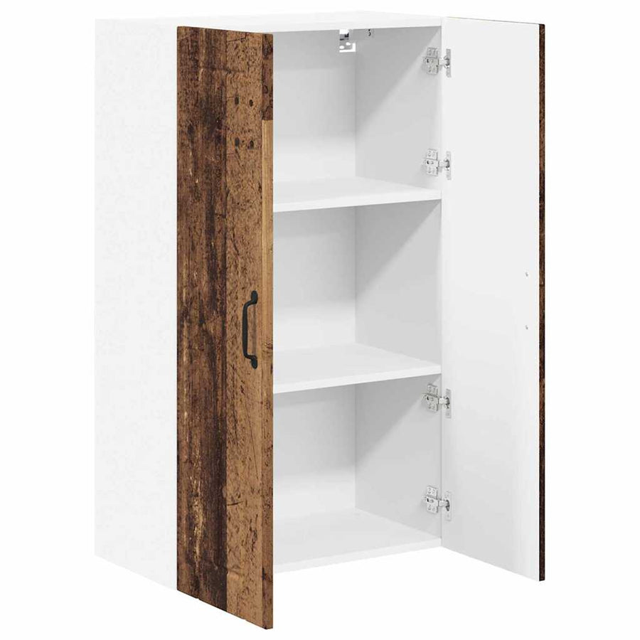 Keukenkast aan de muur Oud Hout 60 x 31 x 100 cm Bewerkt hout