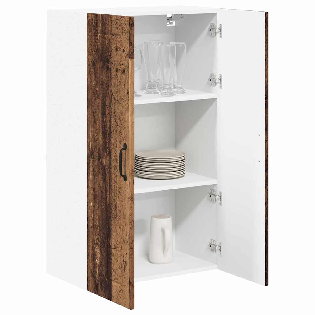 Keukenkast aan de muur Oud Hout 60 x 31 x 100 cm Bewerkt hout