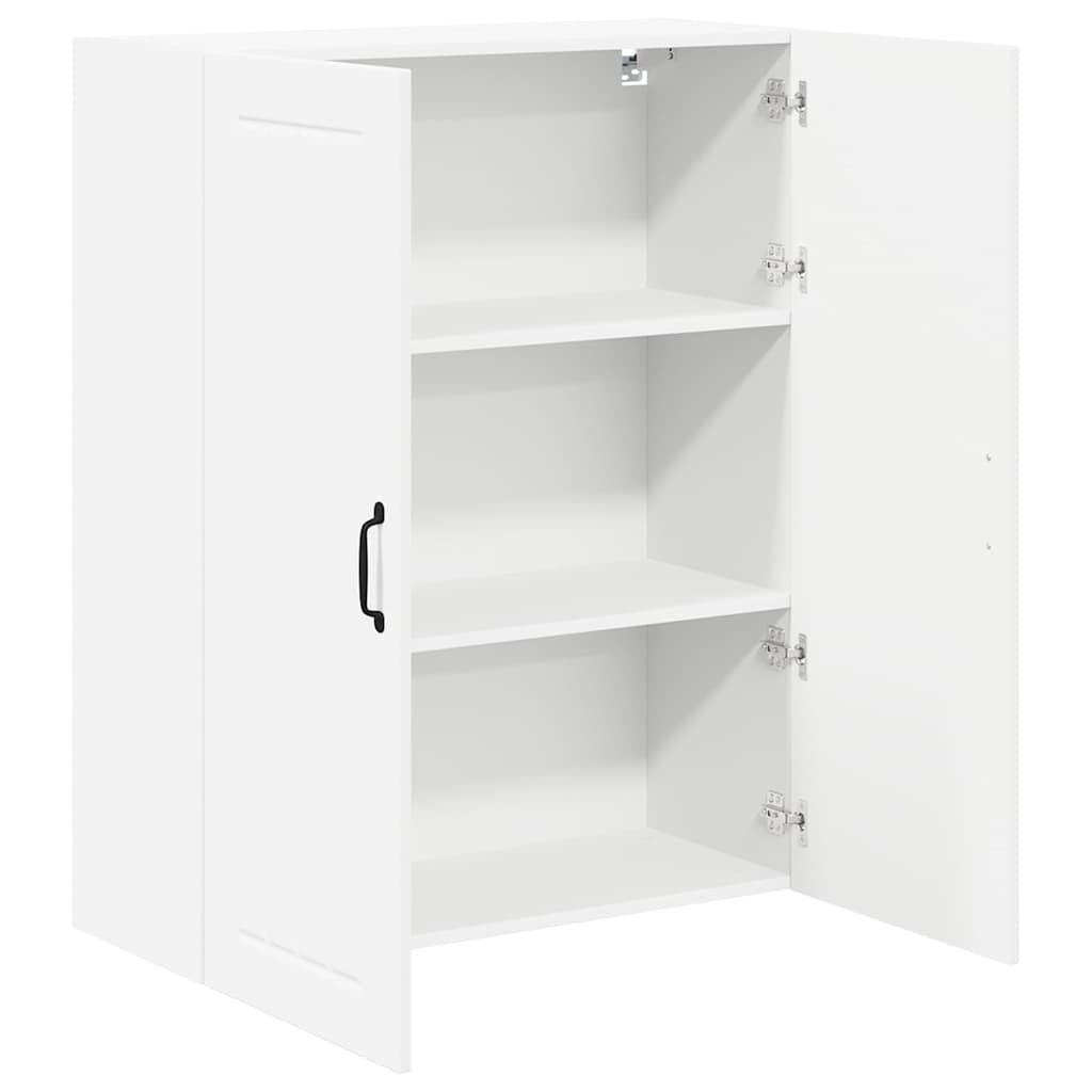 Keukenkast aan de muur Wit 80 x 31 x 100 cm Bewerkt hout