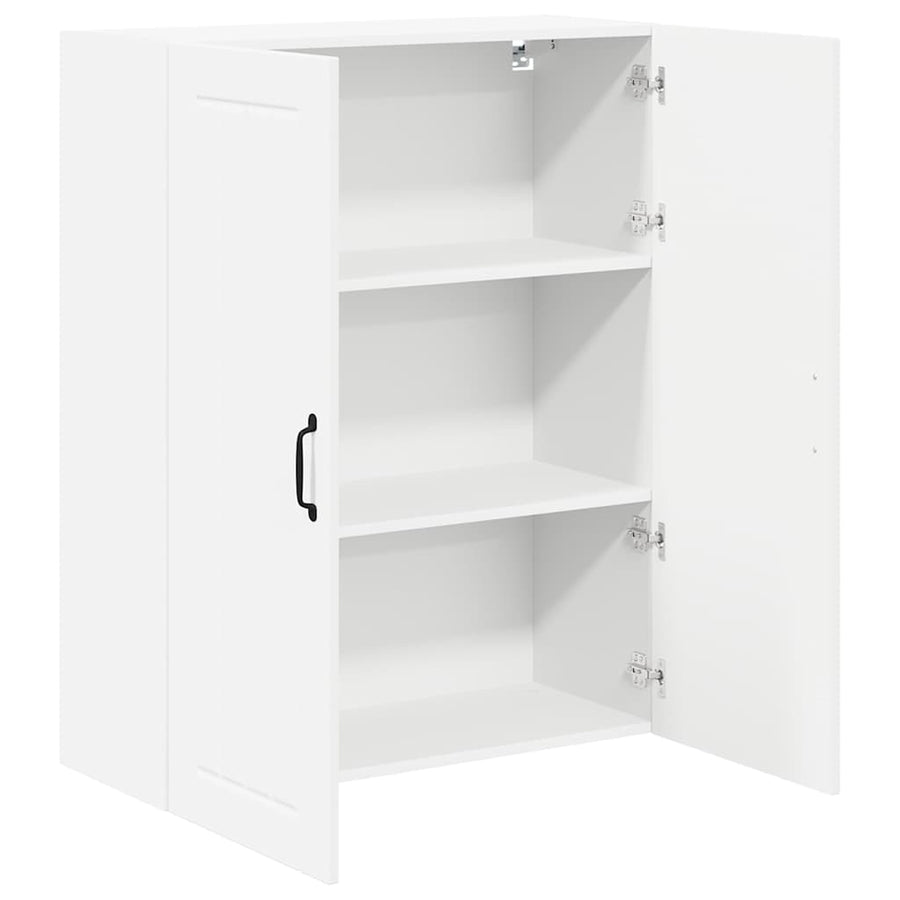 Keukenkast aan de muur Wit 80 x 31 x 100 cm Bewerkt hout