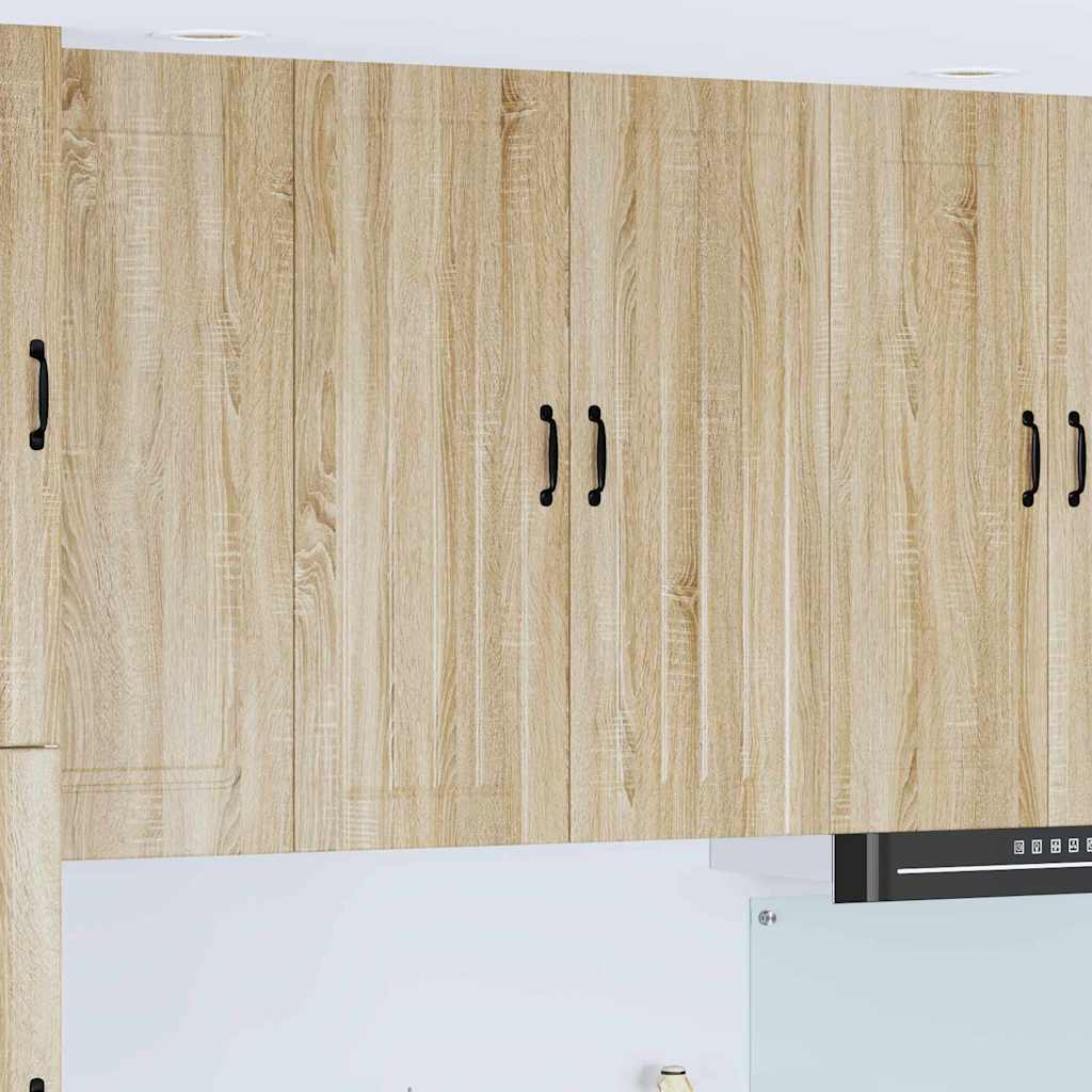 Keukenkast aan de muur met plank Sonoma Eiken 80 x 31 x 100 cm