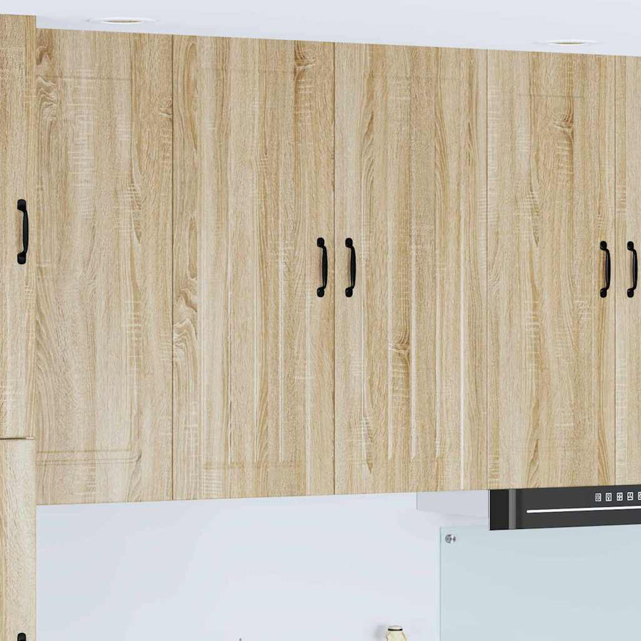 Keukenkast aan de muur met plank Sonoma Eiken 80 x 31 x 100 cm