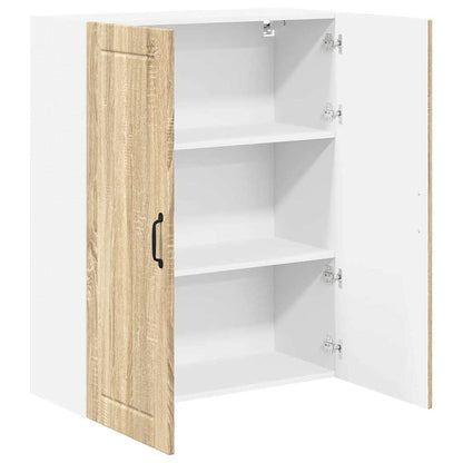 Keukenkast aan de muur met plank Sonoma Eiken 80 x 31 x 100 cm