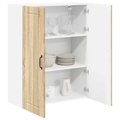 Keukenkast aan de muur met plank Sonoma Eiken 80 x 31 x 100 cm