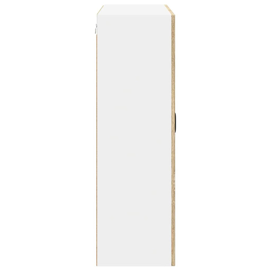 Keukenkast aan de muur met plank Sonoma Eiken 80 x 31 x 100 cm