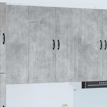 Keukenkast aan de muur met plank Beton Grijs 80 x 31 x 100 cm