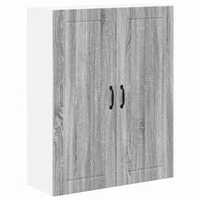 Keukenkast aan de muur met plank Grijs Sonoma 80 x 31 x 100 cm