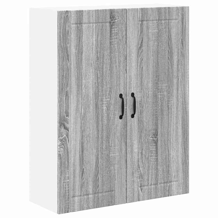 Keukenkast aan de muur met plank Grijs Sonoma 80 x 31 x 100 cm